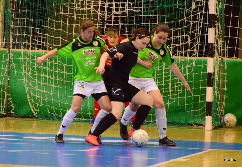 Női Futsal: ETO-DEAC 2-2