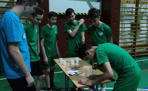 Csapatépítő tréning az U15-ös futsalosoknál!