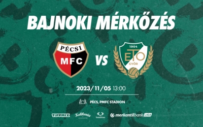 ÉLŐ: PMFC - ETO FC Győr