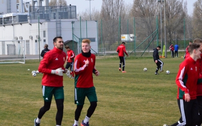 U21-es válogatott edzés az ETO-ban (fotók)
